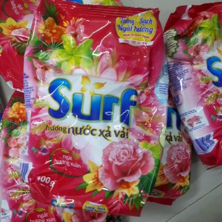 COMBO 2 GÓI BỘT GIẶT SURF 400GR,TRẮNG SẠCH NGÁT HƯƠNG
