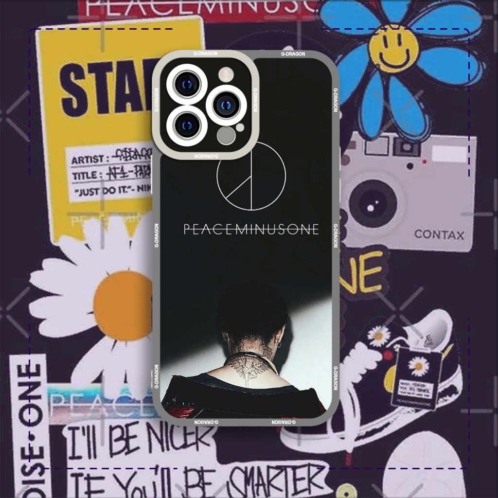 Ốp lưng iphone cạnh vuông JM CASE Kpop G-Dragon Peaceminusone 6plus/6s/6splus/7/7plus/8/8plus/x/xs/11/12/pro/max/plus/