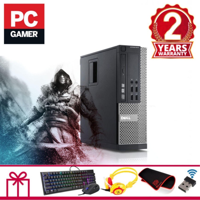 Máy tính chơi Game DELL OPTIPLEX 9010 SFF (Core I3 3220, Ram 8GB, SSD 120GB, VGA RỜI 2GB) + Quà Tặng | BigBuy360 - bigbuy360.vn