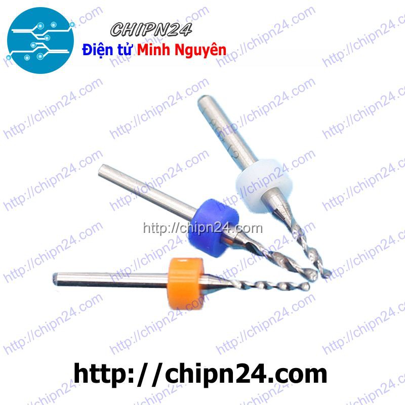 [2 CÂY] Mũi khoan mạch in CNC 0.8mm