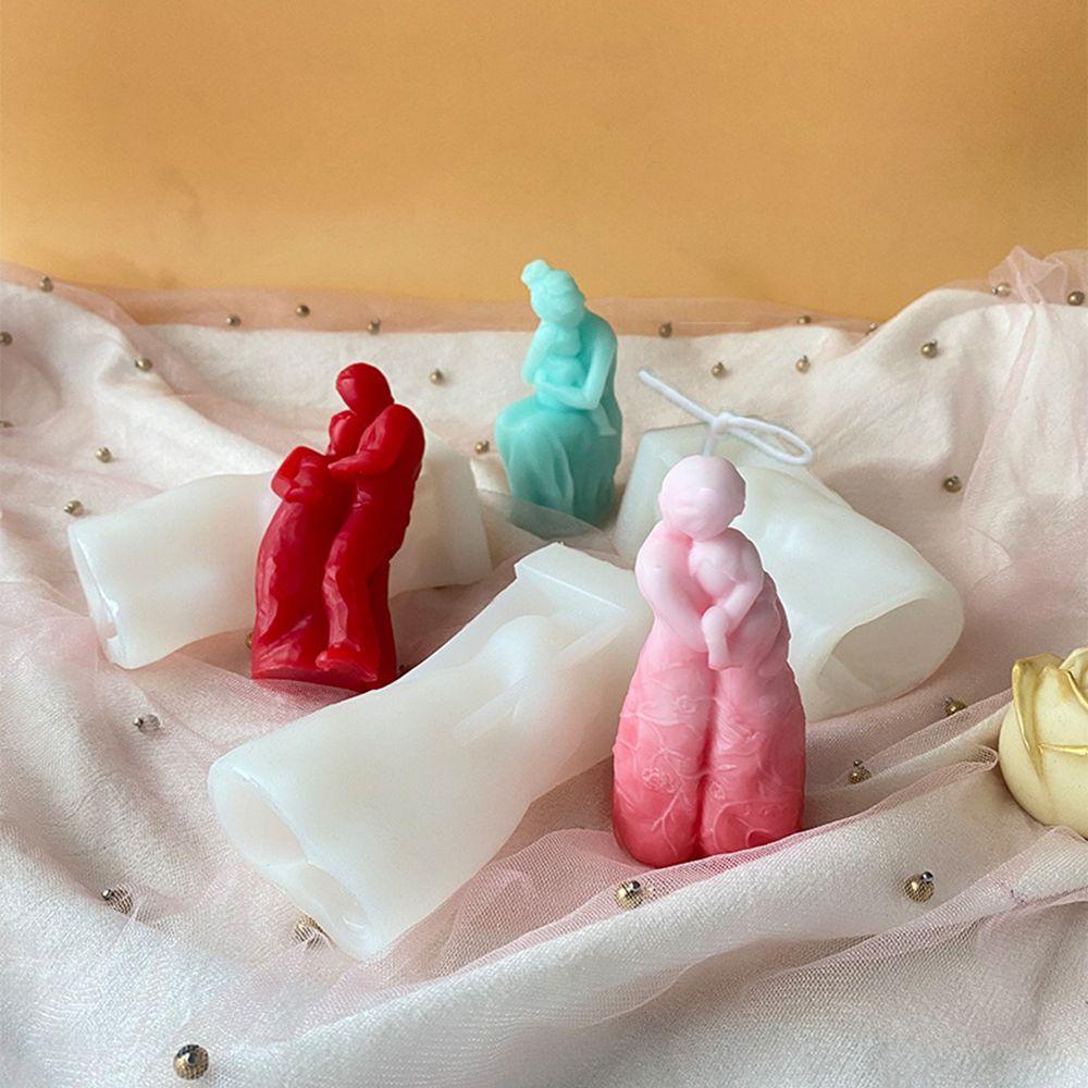 YOLA Khuôn Làm Nến Bằng Silicone Tạo Hình 3D Độc Đáo