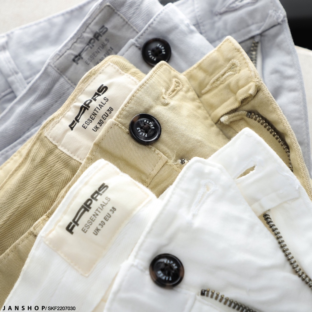 Short Kaki Wash tăng thêm phần bụi bặm cá tính, chất kaki dày co giãn cùng form ngang gối thoả mái