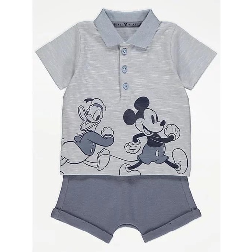 Set bộ quần áo bé trai micky GEO UK Auth