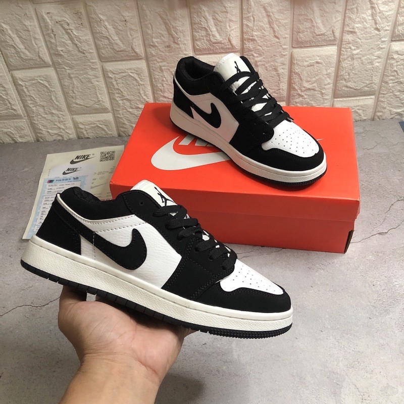 [Mã WAST10K giảm 10K đơn từ 50k] (Tặng Hộp lọ Tẩy Trắng +bill)Giày Thể Thao J,D Thấp Cổ Đen Trắng Nam Nữ | BigBuy360 - bigbuy360.vn