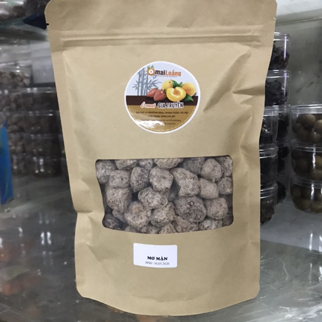 Ô mai Mơ Gừng Chua Ngọt-túi Zip 500gr