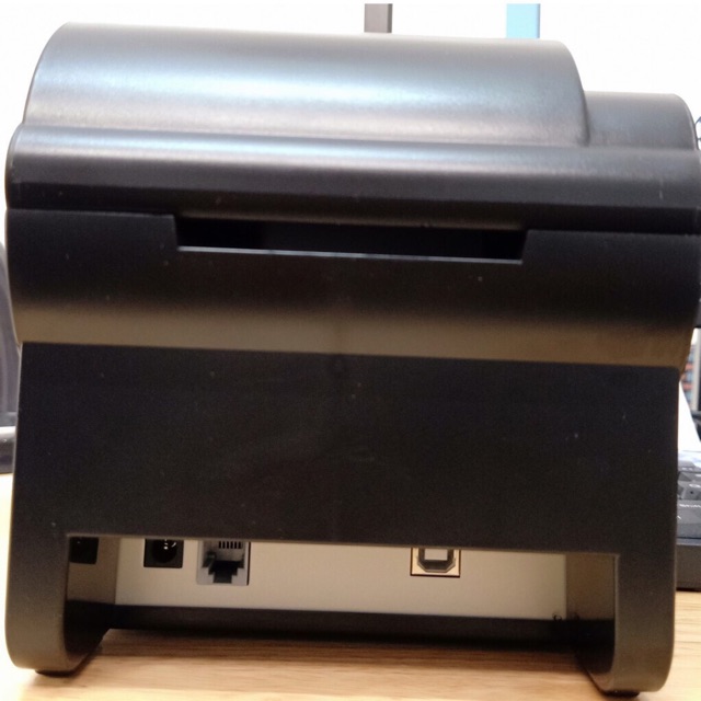 Máy in nhiệt in mã vạch, in tem trà chanh trà sữa khổ 1 tem giá rẻ Xprinter XP-235B