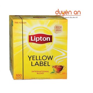 Trà lipton nhãn vàng 100 gói