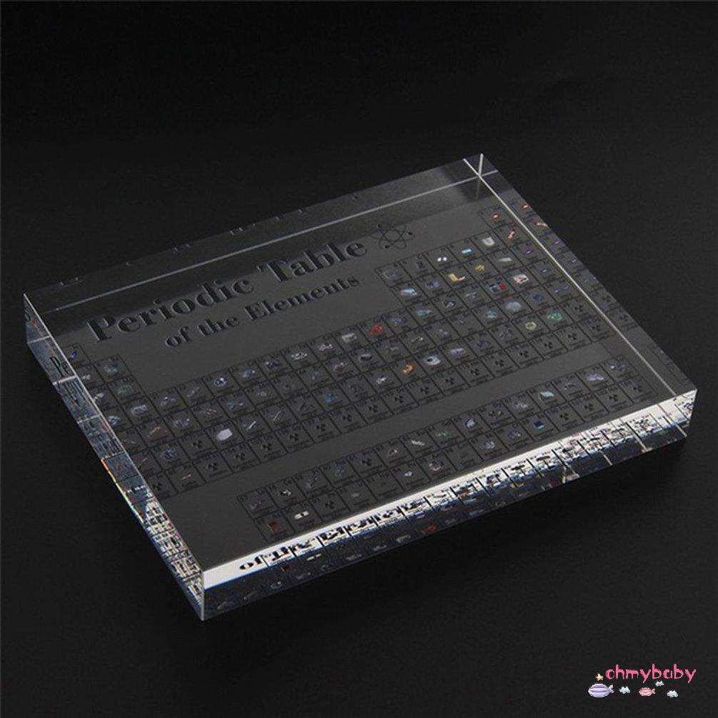 Bảng tuần hoàn các nguyên tố hóa học bằng acrylic độc đáo an toàn cho bé