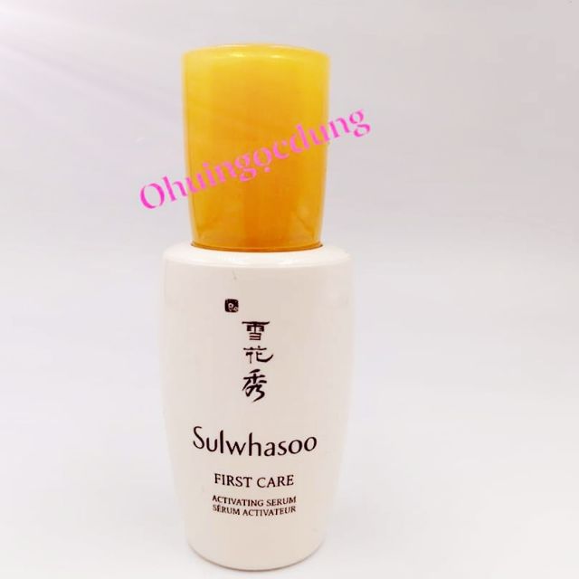 Tinh chất mở dưỡng hoàn hảo frist care sulwhasoo 8ml