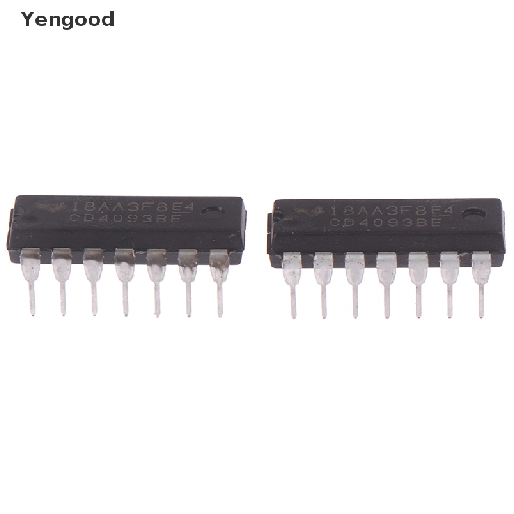 Bộ 10 CHIP CD4093BE CD4093 4093 DIP-14 Chất Lượng Cao