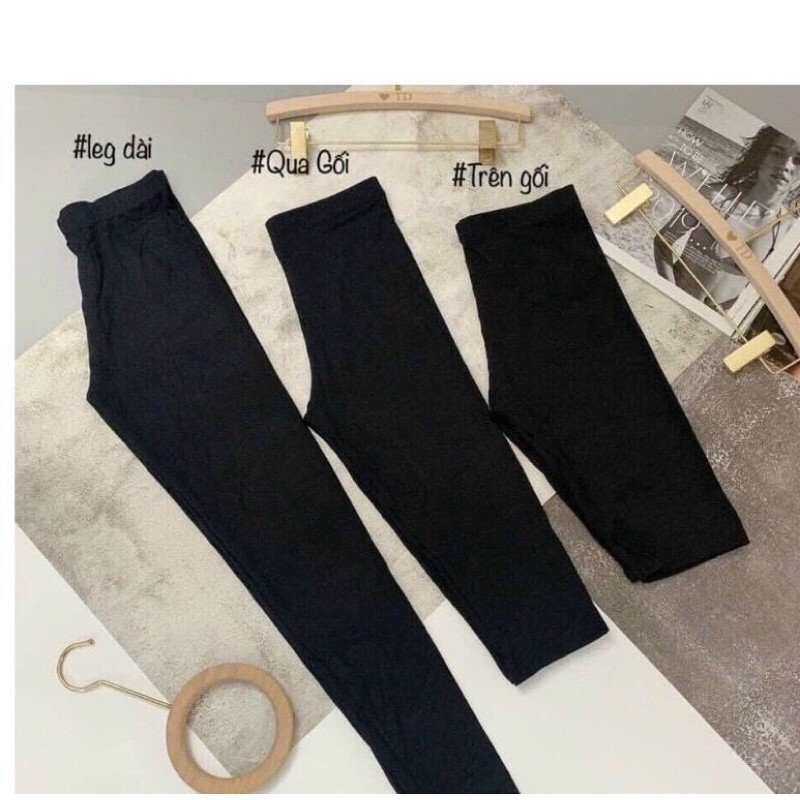 Quần legging Ngố cuộn Hồng siêu co gian