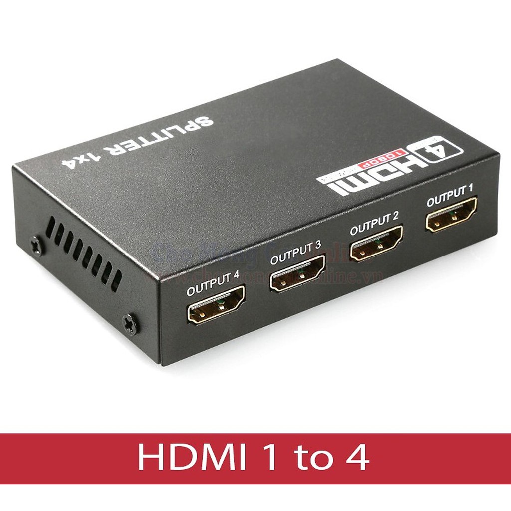 Hub chia HDMI 1 ra 4 - 1 ra 2 - Bộ chia HDMI Switch 1 ra 2 - 1 ra 4 Full HD