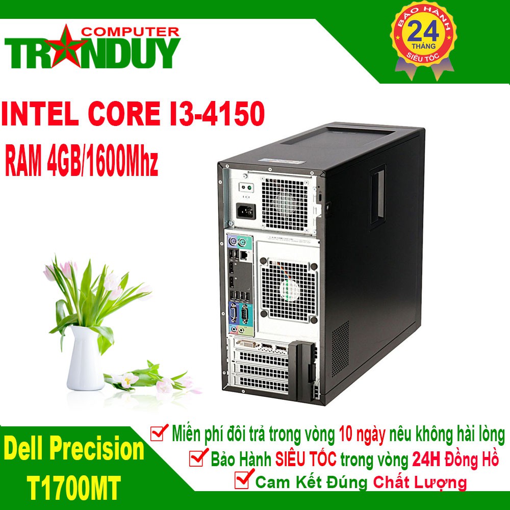 Máy Tính Để Bàn Del Precision T1700 CPU Intel Core I3-4150/Ram 4GB/ FullBox