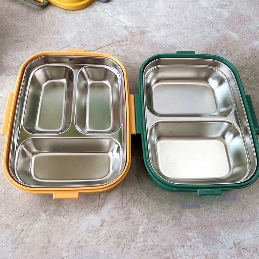 .Hộp Đựng Cơm Trưa 2 / 3 Ngăn Bằng Inox Tiện Dụng