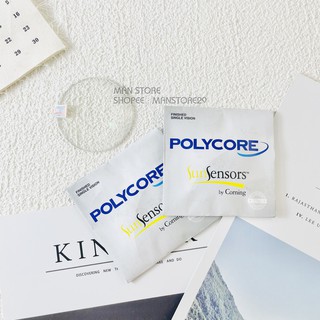 Tròng kính cận 0-6 độ đổi màu Polycore, tiện , Đổi màu khói và màu trà có phản quang chống UV400