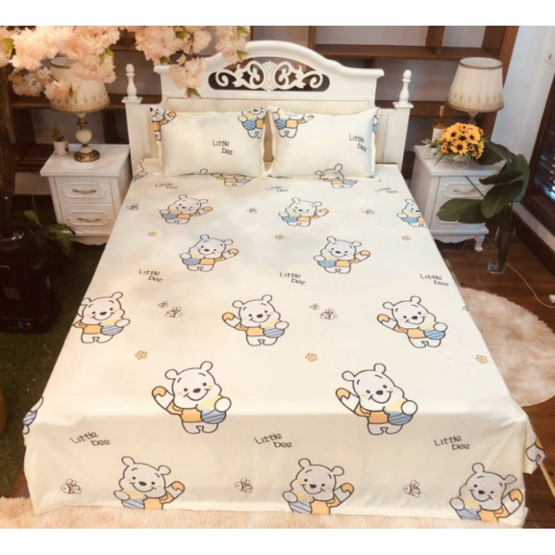 [SALE SỐC ]  Set Ga Gối Cotton Tencel cực mát cho mùa hè