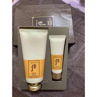 SET SỮA RỬA MẶT WHOO 180ml