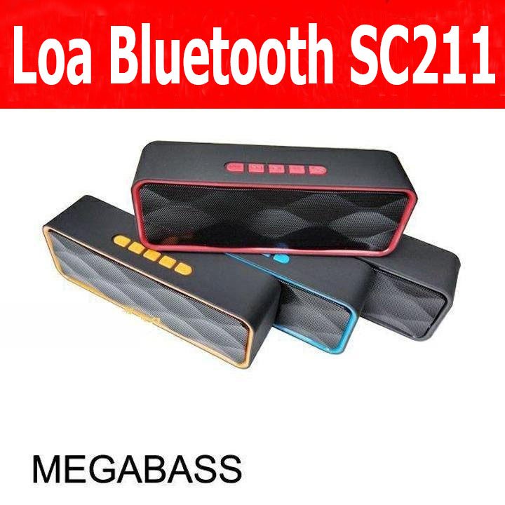 Chơi nhạc loa tốc độ loa bluetooth sc211 nghe nhạc âm thanh tốc độ công nghệ sạc nhanh hiệu quả