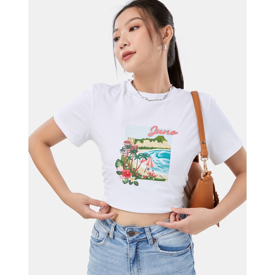 Áo Thun Thời Trang JUNO Summer Aloha JNATH015