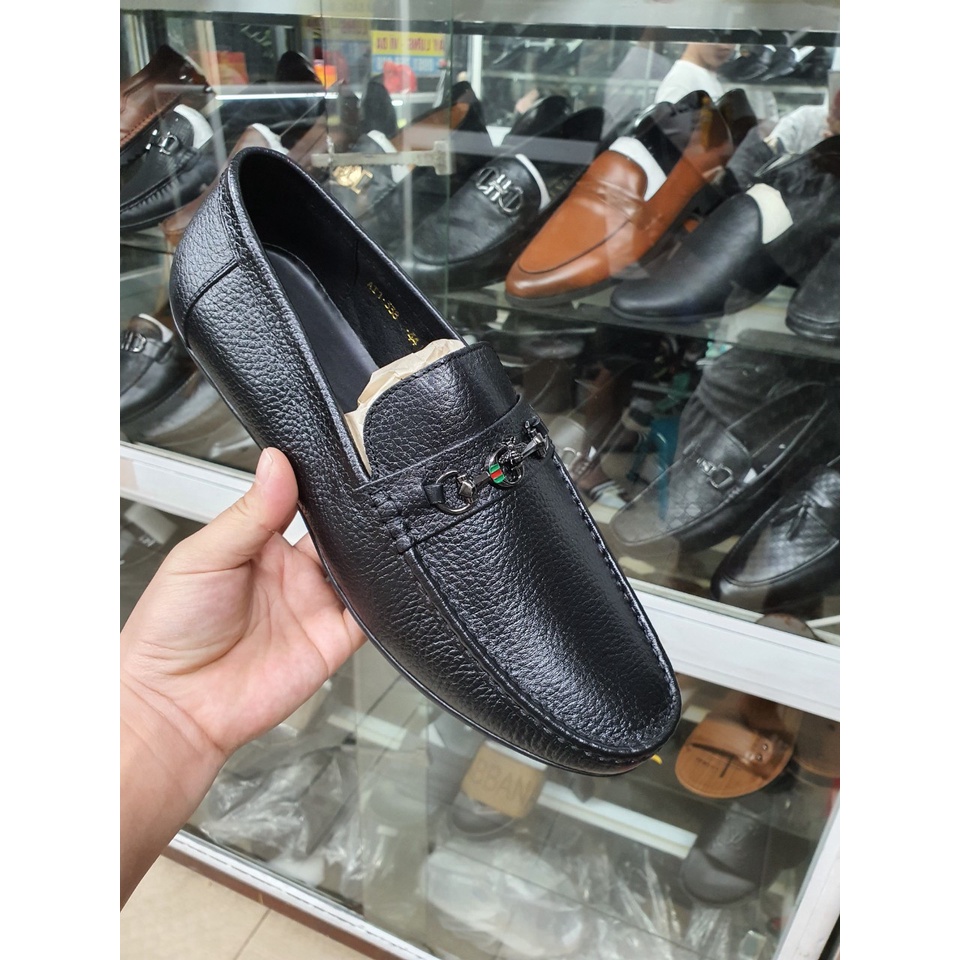 Giày mọi nam da big size cỡ lớn 44 45 46 47 48 cho chân to -da thật 100%,cam kết bảo hành 24 tháng[Được kiểm hàng]