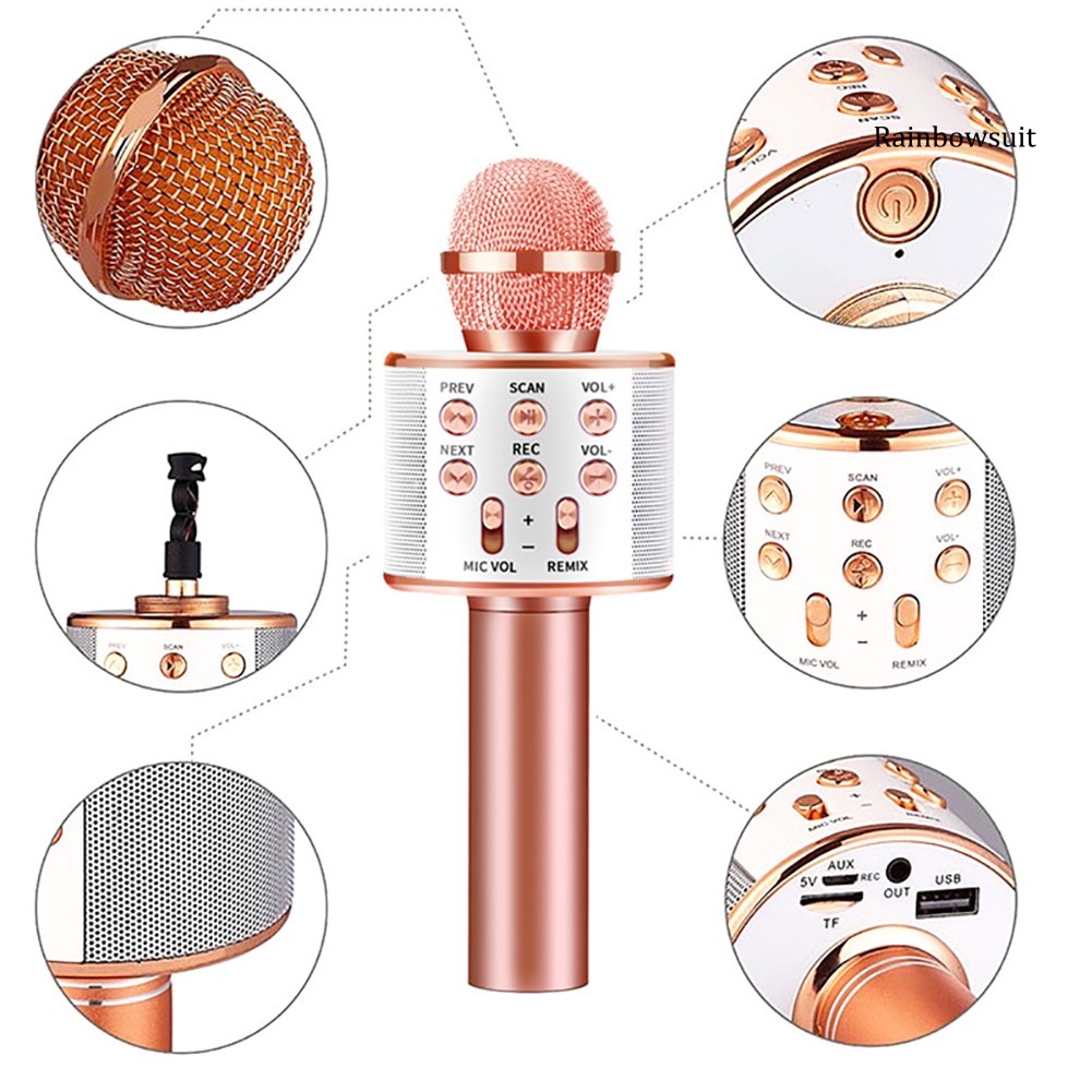 Micro Không Dây Bluetooth Cầm Tay Rb-Ws858 | BigBuy360 - bigbuy360.vn