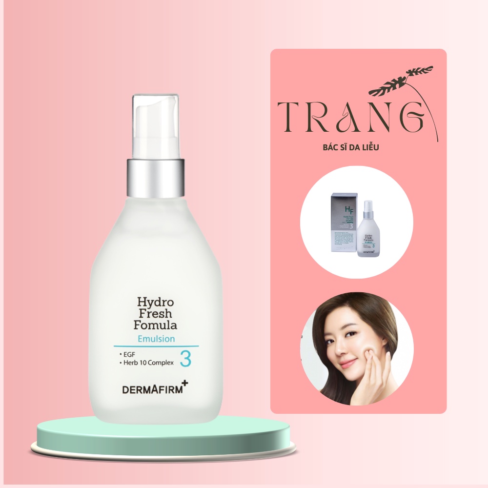 Tinh Chất Hydro Tươi Sữa Dưỡng Cấp Nước Dermafirm Hydro Fresh Formula Dưỡng Ẩm Cấp Tốc Da Mặt - Dr.Trang