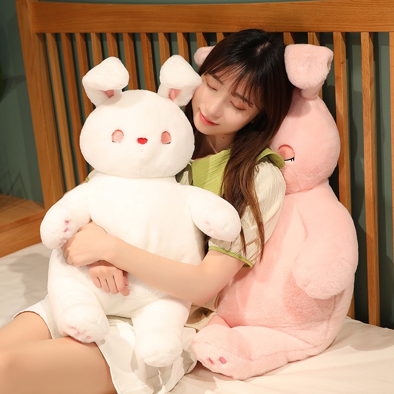 CÓ SẴNThỏ Nhồi Bông Dễ Thương 45-85CM