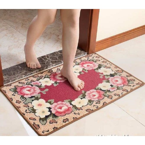 Thảm lau chân 3d kt 40*60cm, thảm chùi chân, thảm trang trí