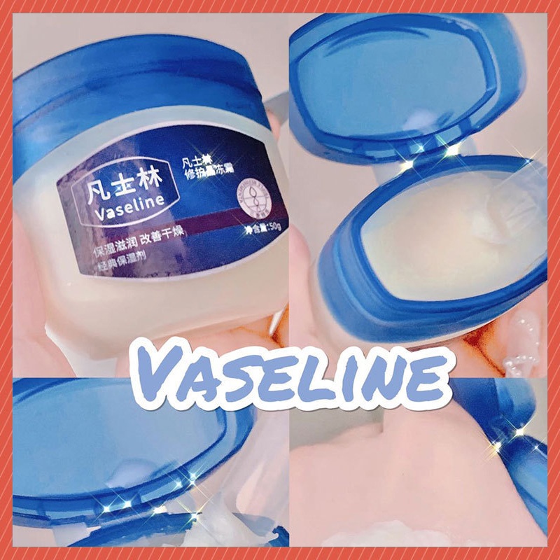 Son dưỡng môi , Sáp nẻ Vaseline mềm mịn chống khô nứt, thâm môi dạng hũ 50 gram LYYOGA [ A53 ]