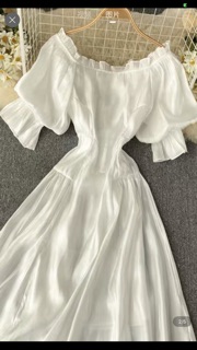 [Thanh lý] Đầm dự tiệc trắng tinh khôi 👗