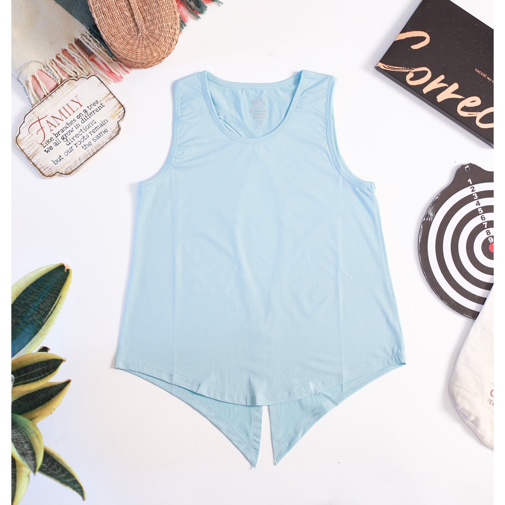 Áo Tanktop Thể Thao Nữ Cột Lưng Tập Gym, Yoga, Aerobic Thấm Hút Mồ Hôi CH038