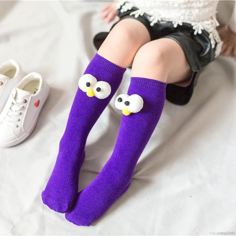 Tất cotton êm ái kiểu dáng hoạt hình dễ thương cho bé
