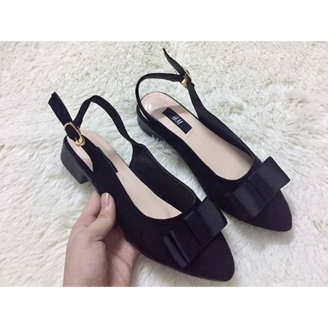 Giày Gót Nhú Đế H&M chuẩn hình 