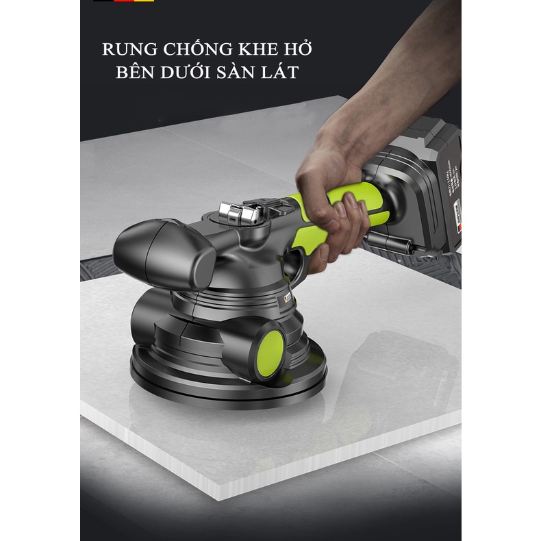 Máy Rung Gạch Lát Sàn, Ốp Gạch Mem Tường Sử Dụng Pin Lithium – Một Sản Phẩm Của Zhipu