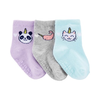 [CHÍNH HÃNG] SET 3 ĐÔI VỚ CARTER'S CHO BÉ