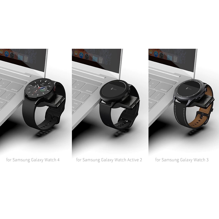 Đế sạc Samsung Galaxy Watch 3/4 và Galaxy Watch Active 1/2 từ tính di động