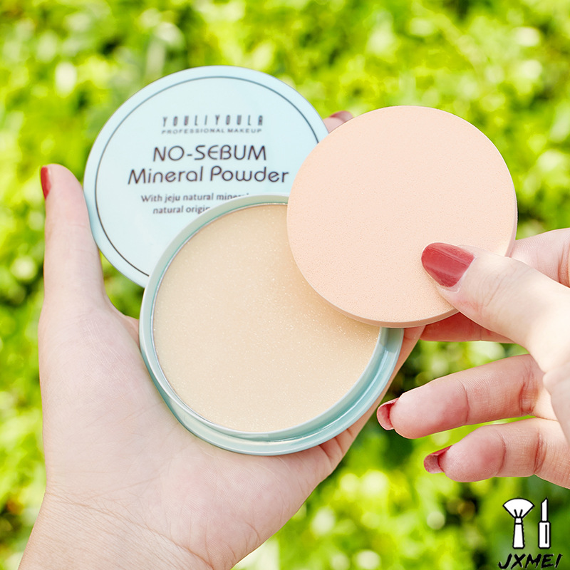 Phấn phủ nén trang điểm che khuyết điểm dưỡng ẩm điều dầu Youliyoula tiện dụng