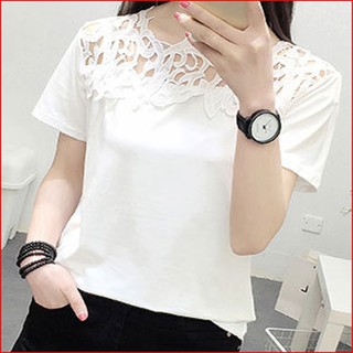 Áo nữ kiểu thời trang - Trắng, đen - E38110