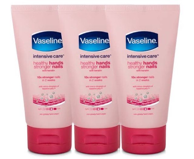 Kem dưỡng Da tay và Móng tay Vaseline Healthy Hand cream Nails Conditioning 75g