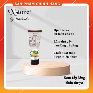 Kem tẩy lông thảo dược