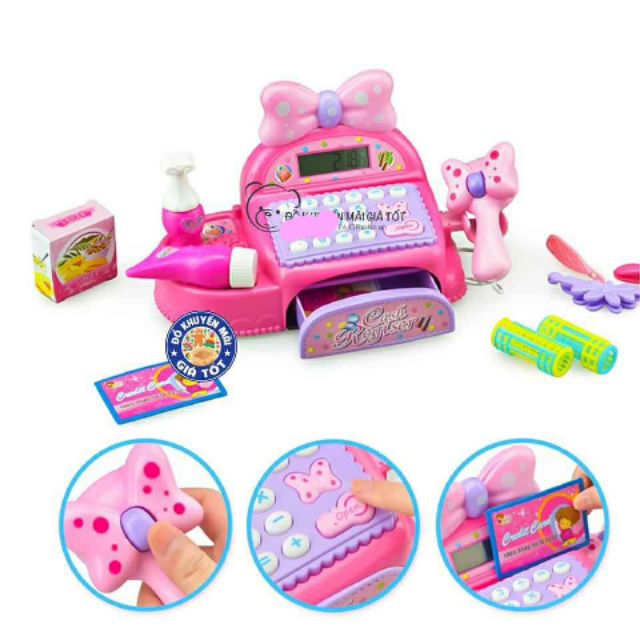 🧚‍♀️ MÁY TÍNH TIỀN SIÊU THỊ NƠ HỒNG XINH XẮN (35562) 🧚‍♂️