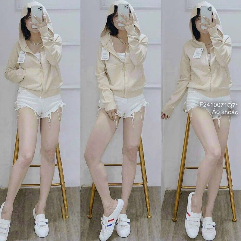 Áo khoác len ép siêu đẹp nha!