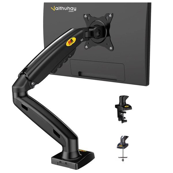GIÁ TREO MÀN HÌNH MÁY TÍNH NB F80 XOAY 360 ĐỘ, GIÁ TREO 2 MÀN HÌNH F160
