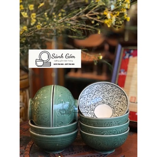 SET 10 BÁT CƠM BÁT TRÀNG - MẪU VẼ ĐA DẠNG