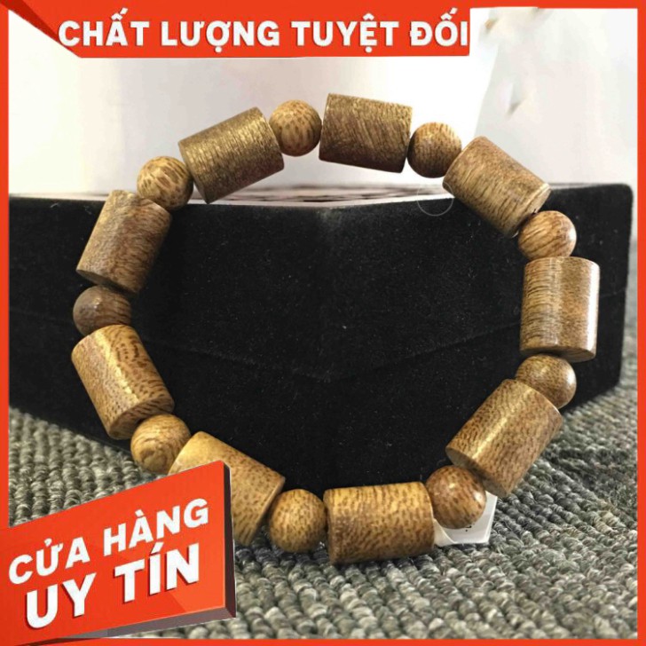 Trầm Hương Vòng Tay Trầm Hương Đốt Trúc Bảo Hành Mùi Thơm Vĩnh Viễn [ Tặng hộp Gấm cao cấp ]