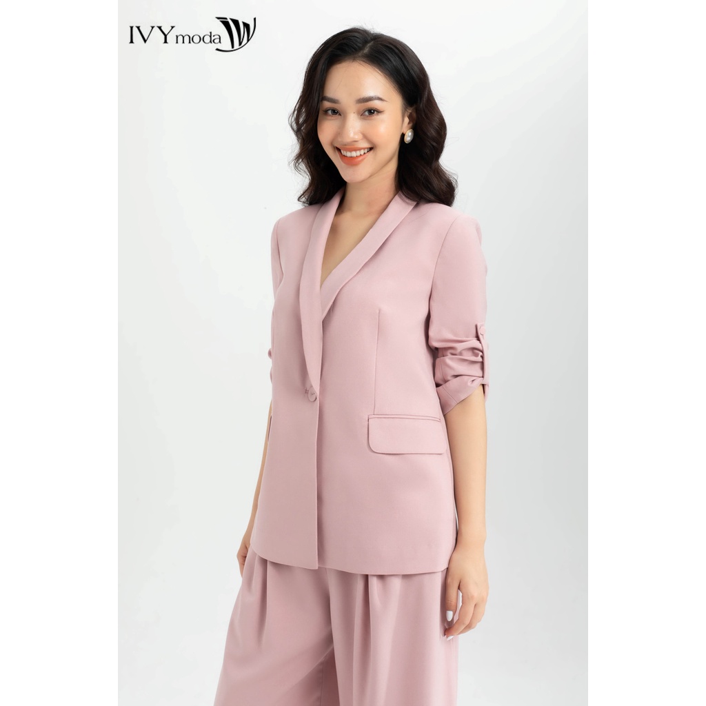 [NHẬP WABRTL5 GIẢM 10% TỐI ĐA 50K ĐH 250K ]Áo vest nữ tay kiểu IVY moda MS 67M6418