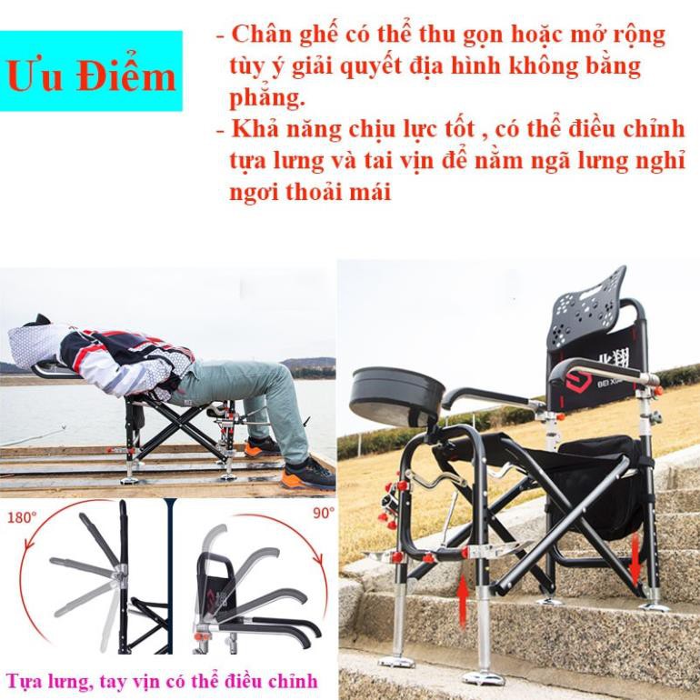 GHẾ CÂU ĐỊA HÌNH DÀNH CHO CÂU ĐÀI KHUNG KIM LOẠI COMBO ĐẦY ĐỦ PHỤ KIỆN CHO ANH EM CHỌN ( KHÔNG CẦN MUA THÊM GÌ NỮA )