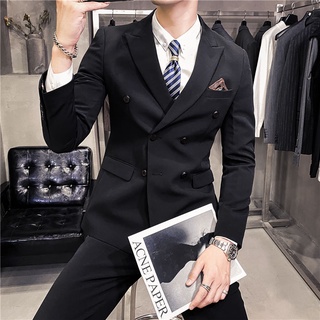 VEST NAM 6 KHUY CAO CẤP SALE 50% Bộ Vest nam cao cấp Hàn Quốc cực sang trọng, Suit Nam Cao Cấp