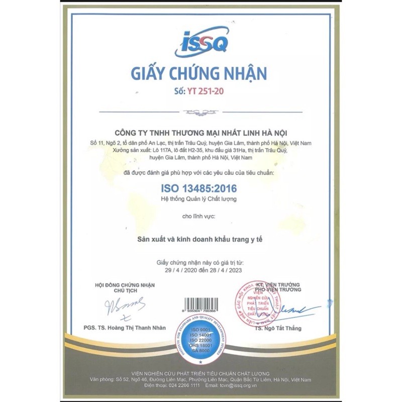 KHẨU TRANG Y TẾ 4 LỚP AMI HÀNH CHÍNH HÃNH (1 HỘP 50 CÁI) | BigBuy360 - bigbuy360.vn