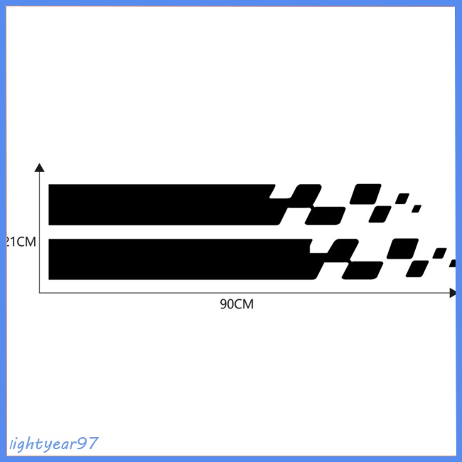 Miếng Dán Trang Trí Nắp Ca Pô Xe Hơi Tự Dính Tháo Rời Tiện Dụng